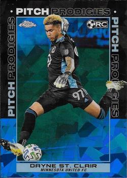 2021 Topps Chrome Sapphire Edition MLS #184 Dayne St. Clair Front