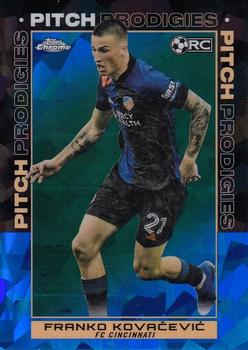 2021 Topps Chrome Sapphire Edition MLS #197 Franko Kovacevic Front