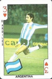 1986 Dandy Gum World Cup Mexico 86 #3♥ Ossie Ardiles Front