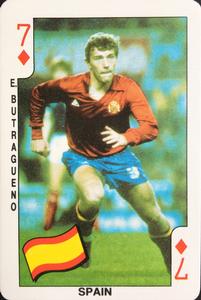 1986 Dandy Gum World Cup Mexico 86 #7♦ Emilio Butragueno Front