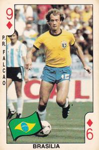 1986 Dandy Gum World Cup Mexico 86 #9♦ Paulo Roberto Falcao Front