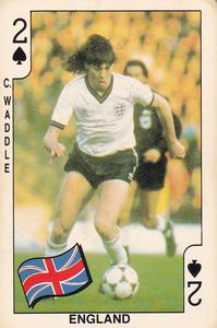 1986 Dandy Gum World Cup Mexico 86 #2♠ Chris Waddle Front