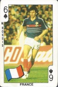 1986 Dandy Gum World Cup Mexico 86 #6♠ Maxime Bossis Front