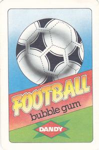 1986 Dandy Gum World Cup Mexico 86 #7♠ Bruno Conti Back