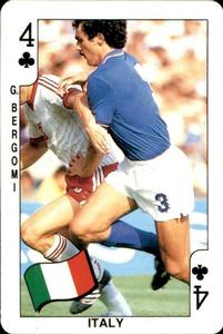 1986 Dandy Gum World Cup Mexico 86 #4♣ Giuseppe Bergomi Front