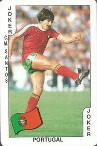 1986 Dandy Gum World Cup Mexico 86 #JOKER Carlos Manuel dos Santos Front