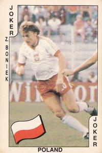 1986 Dandy Gum World Cup Mexico 86 #JOKER Zbigniew Boniek Front