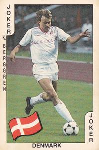 1986 Dandy Gum World Cup Mexico 86 #JOKER Klaus Berggreen Front