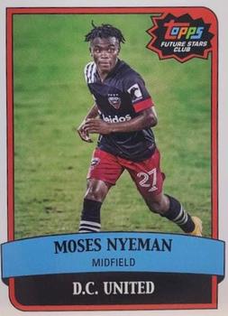 2021 Topps Future Stars Club #5 Moses Nyeman Front