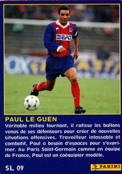 1994-95 Panini UNFP - Season Leaders #SL09 Paul Le Guen Back