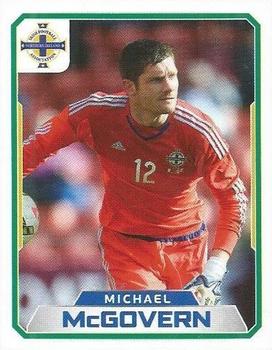 2016 Panini Northern Ireland Official Sticker Collection #6 Michael McGovern Front