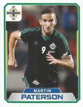 2016 Panini Northern Ireland Official Sticker Collection #40 Martin Paterson Front