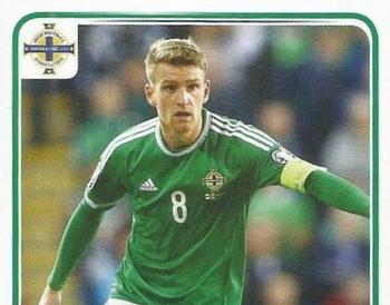2016 Panini Northern Ireland Official Sticker Collection #129 Steven Davis Front