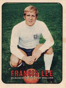 1970 A&BC Footballers pin-ups #5 Francis Lee Front