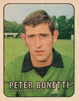 1970 A&BC Footballers pin-ups #12 Peter Bonetti Front