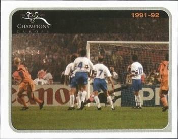 2005 Panini Champions of Europe 1955-2005 #19 1991-92 Front