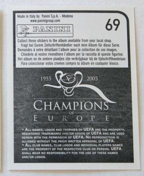 2005 Panini Champions of Europe 1955-2005 #69 Xavi Back