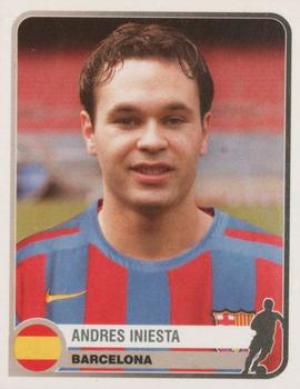 2005 Panini Champions of Europe 1955-2005 #72 Andres Iniesta Front
