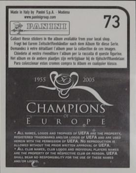 2005 Panini Champions of Europe 1955-2005 #73 Ronaldinho Back