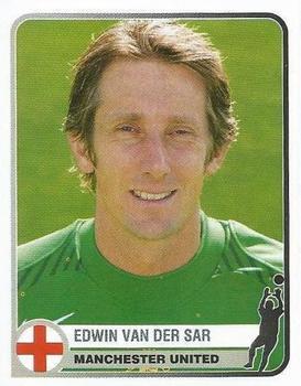 2005 Panini Champions of Europe 1955-2005 #214 Edwin van der Sar Front