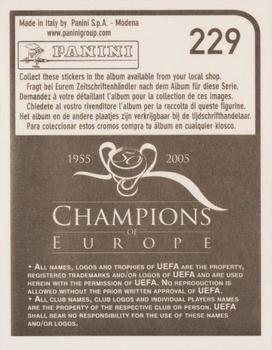 2005 Panini Champions of Europe 1955-2005 #229 Wayne Rooney Back