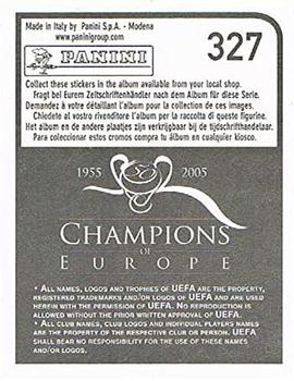 2005 Panini Champions of Europe 1955-2005 #327 Fernando Ricksen Back