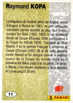 1994 Panini French League #11 Raymond Kopa Back