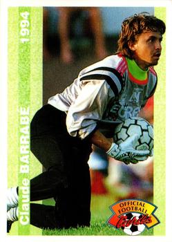 1994 Panini French League #33 Claude Barrabé Front