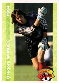 1994 Panini French League #43 Grégory Wimbée Front