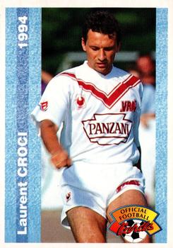 1994 Panini French League #63 Laurent Croci Front