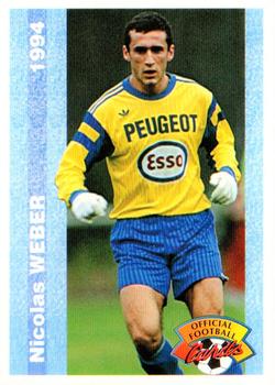 1994 Panini French League #89 Nicolas Weber Front