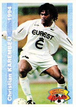1994 Panini French League #95 Christian Karembeu Front