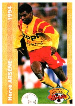 1994 Panini French League #154 Hervé Arsène Front