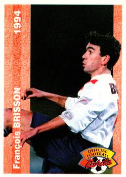 1994 Panini French League #185 François Brisson Front