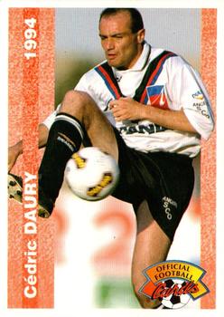 1994 Panini French League #196 Cédric Daury Front