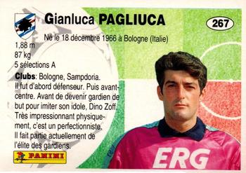 1994 Panini French League #267 Gianluca Pagliuca Back