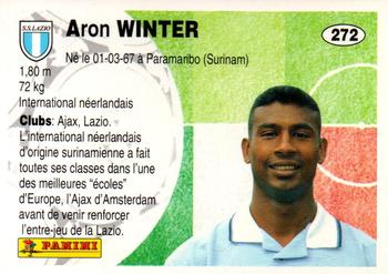 1994 Panini French League #272 Aron Winter Back