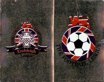 1994-95 Panini Football League 95 #1 Endsleigh League Championship / Football League Badge Front