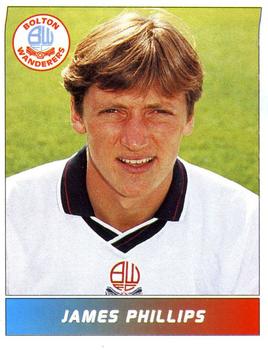 1994-95 Panini Football League 95 #21 James Phillips Front