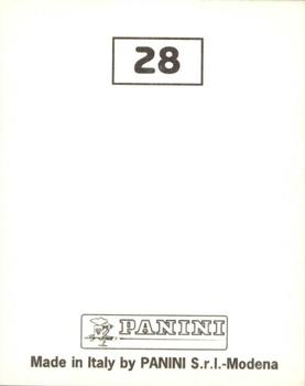 1994-95 Panini Football League 95 #28 Badge Back