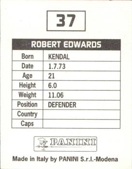 1994-95 Panini Football League 95 #37 Robert Edwards Back