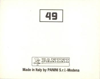 1994-95 Panini Football League 95 #49 Squad Back