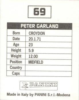 1994-95 Panini Football League 95 #69 Peter Garland Back