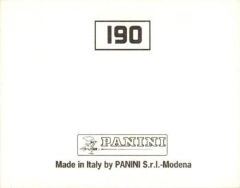 1994-95 Panini Football League 95 #190 Kits Back