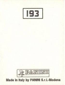 1994-95 Panini Football League 95 #193 Badge Back