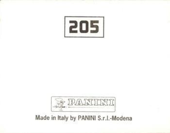 1994-95 Panini Football League 95 #205 Kits Back
