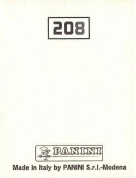 1994-95 Panini Football League 95 #208 Badge Back