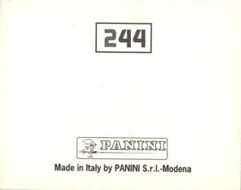 1994-95 Panini Football League 95 #244 Squad Back