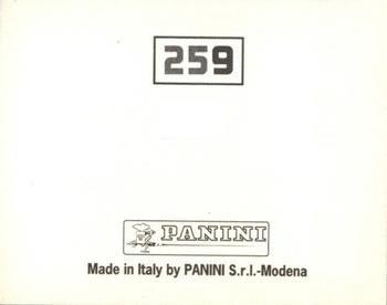 1994-95 Panini Football League 95 #259 Squad Back