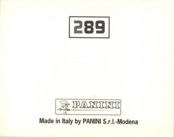 1994-95 Panini Football League 95 #289 Squad Back